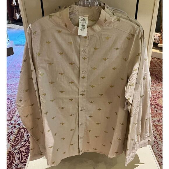 Disney theme parks Woven tunic top Shirt For Adults - Aladdin L - Picture 1 of 14